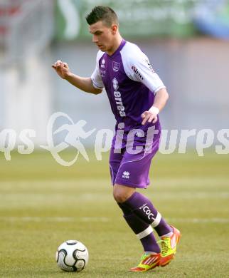 Fussball Testspiel. Sk Austria Klagenfurt gegen Spittal/Drau. Sandro Gotal (Klagenfurt). Klagenfurt, am 2.3.2012.
Foto: Kuess

---
pressefotos, pressefotografie, kuess, qs, qspictures, sport, bild, bilder, bilddatenbank