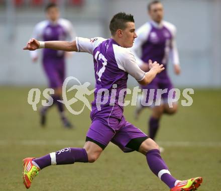 Fussball Testspiel. Sk Austria Klagenfurt gegen Spittal/Drau. Sandro Gotal (Klagenfurt). Klagenfurt, am 2.3.2012.
Foto: Kuess

---
pressefotos, pressefotografie, kuess, qs, qspictures, sport, bild, bilder, bilddatenbank