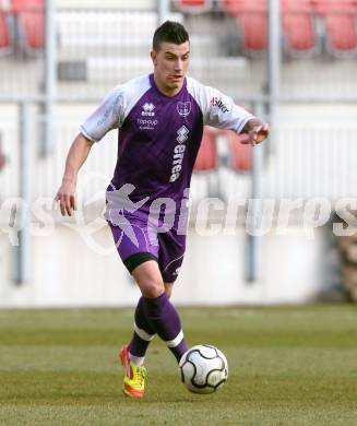 Fussball Testspiel. Sk Austria Klagenfurt gegen Spittal/Drau. Sandro Gotal (Klagenfurt). Klagenfurt, am 2.3.2012.
Foto: Kuess

---
pressefotos, pressefotografie, kuess, qs, qspictures, sport, bild, bilder, bilddatenbank