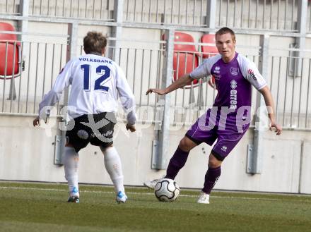 Fussball Testspiel. Sk Austria Klagenfurt gegen Spittal/Drau. Christoph Mattes,  (Klagenfurt). Klagenfurt, am 2.3.2012.
Foto: Kuess

---
pressefotos, pressefotografie, kuess, qs, qspictures, sport, bild, bilder, bilddatenbank