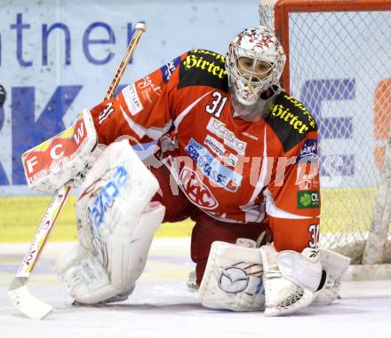 EBEL. Eishockey Bundesliga. KAC gegen KHL Medvescak Zagreb. Andy Chiodo  (KAC). Klagenfurt, am 8.3.2012.
Foto: Kuess

---
pressefotos, pressefotografie, kuess, qs, qspictures, sport, bild, bilder, bilddatenbank