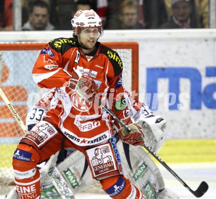 EBEL. Eishockey Bundesliga. KAC gegen KHL Medvescak Zagreb. Gregor Hager (KAC). Klagenfurt, am 8.3.2012.
Foto: Kuess

---
pressefotos, pressefotografie, kuess, qs, qspictures, sport, bild, bilder, bilddatenbank