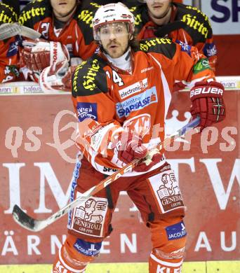 EBEL. Eishockey Bundesliga. KAC gegen KHL Medvescak Zagreb. Dieter Kalt (KAC). Klagenfurt, am 8.3.2012.
Foto: Kuess

---
pressefotos, pressefotografie, kuess, qs, qspictures, sport, bild, bilder, bilddatenbank