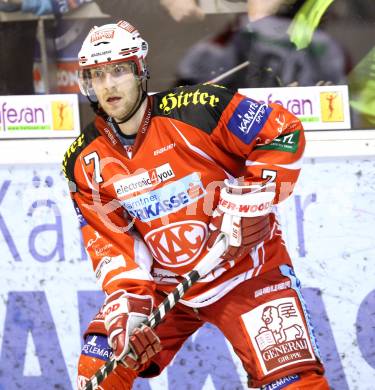 EBEL. Eishockey Bundesliga. KAC gegen KHL Medvescak Zagreb. Herbert Ratz (KAC). Klagenfurt, am 8.3.2012.
Foto: Kuess

---
pressefotos, pressefotografie, kuess, qs, qspictures, sport, bild, bilder, bilddatenbank