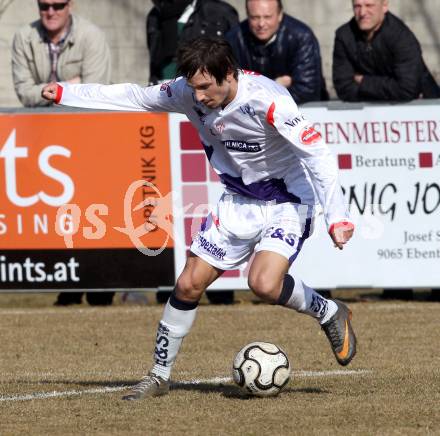 Fussball Regionalliga. SAK gegen St. Florian. Thomas Riedl (SAK). Klagenfurt, am 10.3.2012.
Foto: Kuess
---
pressefotos, pressefotografie, kuess, qs, qspictures, sport, bild, bilder, bilddatenbank