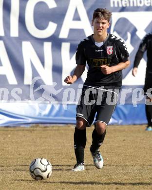 Fussball Regionalliga. SAK gegen St. Florian. Max Babler (St. Florian). Klagenfurt, am 10.3.2012.
Foto: Kuess
---
pressefotos, pressefotografie, kuess, qs, qspictures, sport, bild, bilder, bilddatenbank