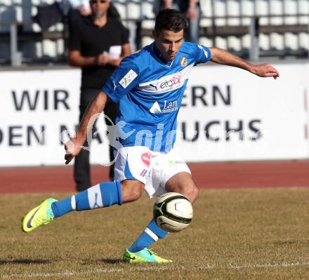 Fussball Regionalliga. VSV gegen KSV Kapfenberg Amateure. Sandro Ebner (VSV). Villach, am 17.3.2012.
Foto: Kuess
---
pressefotos, pressefotografie, kuess, qs, qspictures, sport, bild, bilder, bilddatenbank