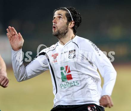 Fussball. Erste Liga.  WAC/St. Andrae gegen SC Austria Lustenau. Jacobo (WAC). Wolfsberg, 16.3.2012. 
Foto: Kuess

---
pressefotos, pressefotografie, kuess, qs, qspictures, sport, bild, bilder, bilddatenbank