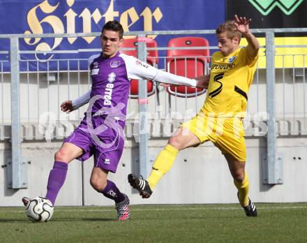 Fussball. Regionalliga.  SK Austria Klagenfurt gegen Pasching. Toni Krijan (Klagenfurt). Klagenfurt, 11.3.2012. 
Foto: Kuess

---
pressefotos, pressefotografie, kuess, qs, qspictures, sport, bild, bilder, bilddatenbank