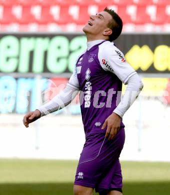 Fussball. Regionalliga.  SK Austria Klagenfurt gegen Pasching. Sandro Gotal (Klagenfurt). Klagenfurt, 11.3.2012. 
Foto: Kuess

---
pressefotos, pressefotografie, kuess, qs, qspictures, sport, bild, bilder, bilddatenbank