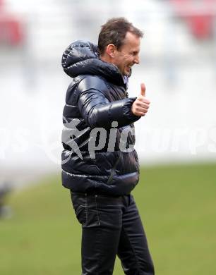 Fussball. Regionalliga.  SK Austria Klagenfurt gegen Pasching.  Trainer Dietmar Thuller (Klagenfurt). Klagenfurt, 11.3.2012. 
Foto: Kuess

---
pressefotos, pressefotografie, kuess, qs, qspictures, sport, bild, bilder, bilddatenbank