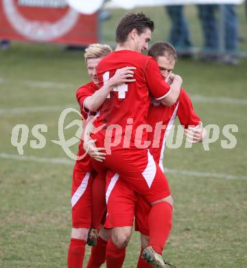 Fussball Regionalliga. SAK gegen Leoben. Torjubel Leoben. Klagenfurt, 24.3.2012.
Foto: Kuess
---
pressefotos, pressefotografie, kuess, qs, qspictures, sport, bild, bilder, bilddatenbank