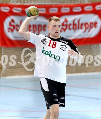 Handball Bundesliga. HC Kelag Kaernten gegen SC Ferlach. Sanel Merdanovic (SCF). Viktring, am 24.3.2012.
Foto: Kuess
---
pressefotos, pressefotografie, kuess, qs, qspictures, sport, bild, bilder, bilddatenbank