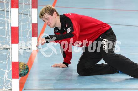 Handball Bundesliga. HC Kelag Kaernten gegen SC Ferlach. Matthias Meleschnig (SCF). Viktring, am 24.3.2012.
Foto: Kuess
---
pressefotos, pressefotografie, kuess, qs, qspictures, sport, bild, bilder, bilddatenbank