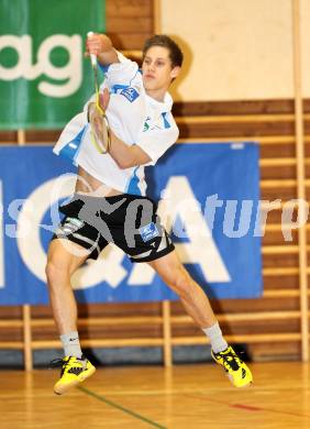 Badminton Bundesliga. ASKOE Kelag Kaernten. Dominik Trojan. Klagenfurt, 26.3.2012.
Foto: Kuess
---
pressefotos, pressefotografie, kuess, qs, qspictures, sport, bild, bilder, bilddatenbank