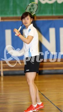 Badminton Bundesliga. ASKOE Kelag Kaernten. Qi Xuefei. Klagenfurt, 26.3.2012.
Foto: Kuess
---
pressefotos, pressefotografie, kuess, qs, qspictures, sport, bild, bilder, bilddatenbank