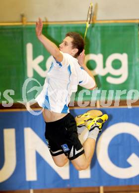 Badminton Bundesliga. ASKOE Kelag Kaernten. Dominik Trojan. Klagenfurt, 26.3.2012.
Foto: Kuess
---
pressefotos, pressefotografie, kuess, qs, qspictures, sport, bild, bilder, bilddatenbank