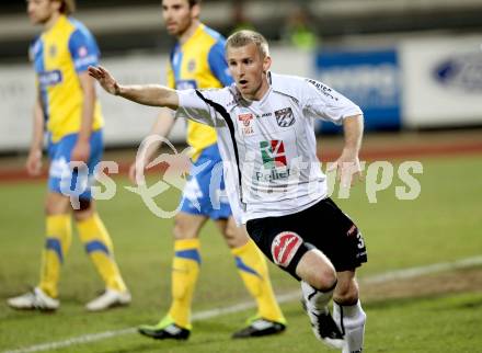 Fussball. Erste Liga.  WAC/St. Andrae gegen Vienna. Torjubel Manuel Kerhe (WAC). Wolfsberg, 27.3.2012. 
Foto: Kuess

---
pressefotos, pressefotografie, kuess, qs, qspictures, sport, bild, bilder, bilddatenbank