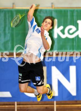 Badminton Bundesliga. ASKOE Kelag Kaernten. Dominik Trojan. Klagenfurt, 26.3.2012.
Foto: Kuess
---
pressefotos, pressefotografie, kuess, qs, qspictures, sport, bild, bilder, bilddatenbank