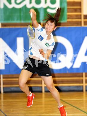 Badminton Bundesliga. ASKOE Kelag Kaernten. Qi Xuefei. Klagenfurt, 26.3.2012.
Foto: Kuess
---
pressefotos, pressefotografie, kuess, qs, qspictures, sport, bild, bilder, bilddatenbank