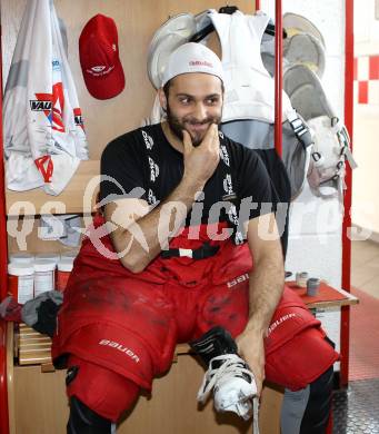 EBEL. Eishockey Bundesliga. KAC. Andy Chiodo. Klagenfurt, am 24.3.2012.
Foto: Kuess

---
pressefotos, pressefotografie, kuess, qs, qspictures, sport, bild, bilder, bilddatenbank