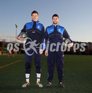 Fussball. Unterliga Ost. Welzenegg. Nico Hrstic, Stephan Buergler. Klagenfurt, 13.3.2012.
Foto: Kuess
---
pressefotos, pressefotografie, kuess, qs, qspictures, sport, bild, bilder, bilddatenbank