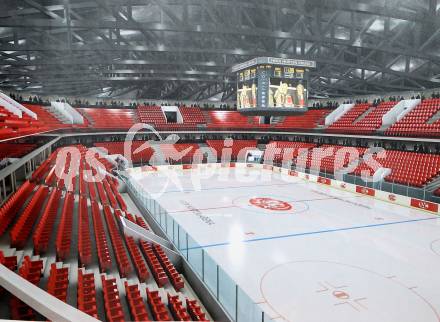 Eishockey. Praesentation Eishalle NEU. Heidi Horten Arena. Klagenfurt, am 28.3.2012.
Foto: Kuess
---
pressefotos, pressefotografie, kuess, qs, qspictures, sport, bild, bilder, bilddatenbank