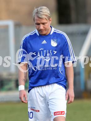 Fussball. Regionalliga. Treibach gegen Feldkirchen SV. Lessnigg Alexander (Treibach). Treibach, 30.3.2012.
Foto: Kuess
---
pressefotos, pressefotografie, kuess, qs, qspictures, sport, bild, bilder, bilddatenbank