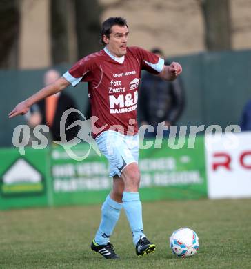 Fussball. Regionalliga. Treibach gegen Feldkirchen SV.  Robert Micheu (Feldkirchen). Treibach, 30.3.2012.
Foto: Kuess
---
pressefotos, pressefotografie, kuess, qs, qspictures, sport, bild, bilder, bilddatenbank