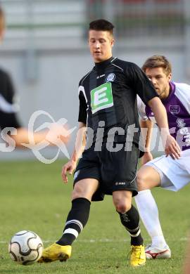 Fussball Regionalliga. SK Austria Klagenfurt gegen Sturm Graz Amateure. 
Alexander Rother (Graz). Klagenfurt, 1.4.2012.
Foto: Kuess
---
pressefotos, pressefotografie, kuess, qs, qspictures, sport, bild, bilder, bilddatenbank