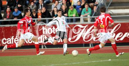 Fussball. Erste Liga.  WAC/St. Andrae gegen SKN St. Poelten. Gernot Suppan (WAC). Wolfsberg, 2.4.2012. 
Foto: Kuess

---
pressefotos, pressefotografie, kuess, qs, qspictures, sport, bild, bilder, bilddatenbank