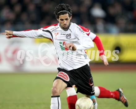 Fussball. Erste Liga.  WAC/St. Andrae gegen SKN St. Poelten. Jacobo (WAC). Wolfsberg, 2.4.2012. 
Foto: Kuess

---
pressefotos, pressefotografie, kuess, qs, qspictures, sport, bild, bilder, bilddatenbank