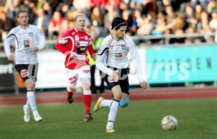 Fussball. Erste Liga.  WAC/St. Andrae gegen SKN St. Poelten. Jacobo (WAC). Wolfsberg, 2.4.2012. 
Foto: Kuess

---
pressefotos, pressefotografie, kuess, qs, qspictures, sport, bild, bilder, bilddatenbank