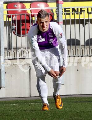 Fussball Regionalliga. SK Austria Klagenfurt gegen Sturm Graz Amateure. 
Elias Wagner (Klagenfurt). Klagenfurt, 1.4.2012.
Foto: Kuess
---
pressefotos, pressefotografie, kuess, qs, qspictures, sport, bild, bilder, bilddatenbank