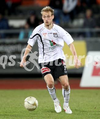 Fussball. Erste Liga.  WAC/St. Andrae gegen SKN St. Poelten. Danijel Micic (WAC). Wolfsberg, 2.4.2012. 
Foto: Kuess

---
pressefotos, pressefotografie, kuess, qs, qspictures, sport, bild, bilder, bilddatenbank