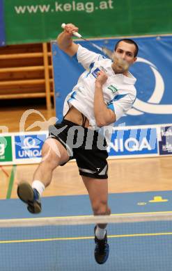 Badminton. ASKOE Kelag Kaernten gegen Pressbaum. Krasimir Yankov. Klagenfurt, 31.3.2012.
Foto: Kuess
---
pressefotos, pressefotografie, kuess, qs, qspictures, sport, bild, bilder, bilddatenbank