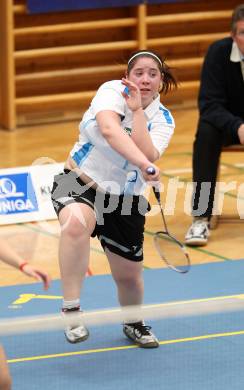 Badminton. ASKOE Kelag Kaernten gegen Pressbaum. Belinda Heber. Klagenfurt, 31.3.2012.
Foto: Kuess
---
pressefotos, pressefotografie, kuess, qs, qspictures, sport, bild, bilder, bilddatenbank