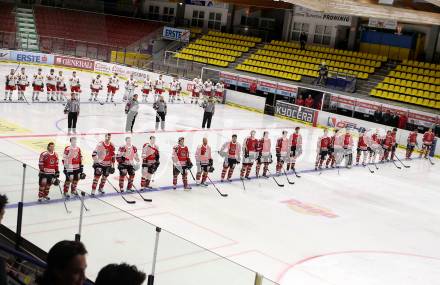 Eishockey Laenderspiel. Oesterreich gegen Weissrussland. (Oesterreich), (Weissrussland). Klagenfurt, am 6.4.2012.
Foto: Kuess

---
pressefotos, pressefotografie, kuess, qs, qspictures, sport, bild, bilder, bilddatenbank
