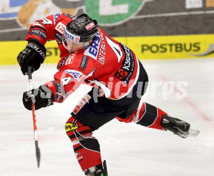Eishockey Laenderspiel. Oesterreich gegen Weissrussland. Gerhard Unterluggauer (Oesterreich). Klagenfurt, am 6.4.2012.
Foto: Kuess

---
pressefotos, pressefotografie, kuess, qs, qspictures, sport, bild, bilder, bilddatenbank
