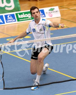 Badminton. ASKOE Kelag Kaernten gegen Pressbaum. Iztok Utrosa. Klagenfurt, 31.3.2012.
Foto: Kuess
---
pressefotos, pressefotografie, kuess, qs, qspictures, sport, bild, bilder, bilddatenbank