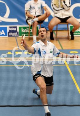 Badminton. ASKOE Kelag Kaernten gegen Pressbaum. Krasimir Yankov. Klagenfurt, 31.3.2012.
Foto: Kuess
---
pressefotos, pressefotografie, kuess, qs, qspictures, sport, bild, bilder, bilddatenbank