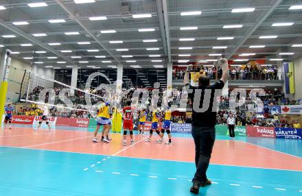 Volleyball. MEVZA. SK Aich/Dob gegen Hypo Tirol Volleyballteam. Jubel (Aich/Dob). Bleiburg, am 16.4.2012.
Foto: Kuess 


---
pressefotos, pressefotografie, kuess, qs, qspictures, sport, bild, bilder, bilddatenbank
