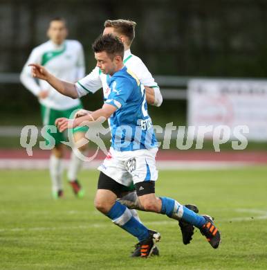 Fussball Regionalliga. VSV gegen DSV Leoben. Patrick Striednig,  (VSV), Dominik Hackinger (Leoben). Villach, 20.4.2012.
Fotos: Kuess
---
pressefotos, pressefotografie, kuess, qs, qspictures, sport, bild, bilder, bilddatenbank