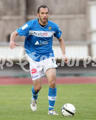 Fussball Regionalliga. VSV gegen DSV Leoben. Christian Prawda (VSV). Villach, 20.4.2012.
Foto: Kuess
---
pressefotos, pressefotografie, kuess, qs, qspictures, sport, bild, bilder, bilddatenbank