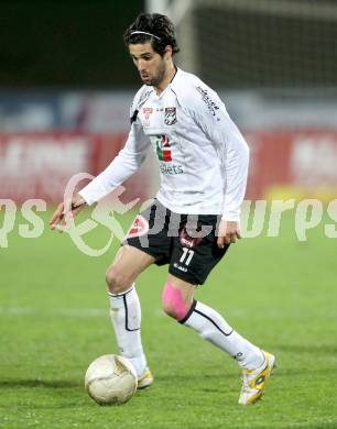 Fussball. Erste Liga.  WAC/St. Andrae gegen FC Lustenau. Jacobo (WAC). Wolfsberg, 17.4.2012. 
Foto: Kuess

---
pressefotos, pressefotografie, kuess, qs, qspictures, sport, bild, bilder, bilddatenbank
