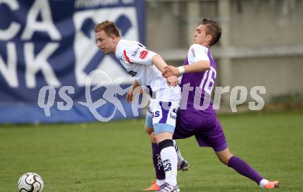 Fussball Regionalliga. SAK gegen SK Austria Klagenfurt. Darijo Biscan,  (SAK), Toni Krijan (Austria Klagenfurt).  Klagenfurt, 21.4.2012
Foto: Kuess

---
pressefotos, pressefotografie, kuess, qs, qspictures, sport, bild, bilder, bilddatenbank