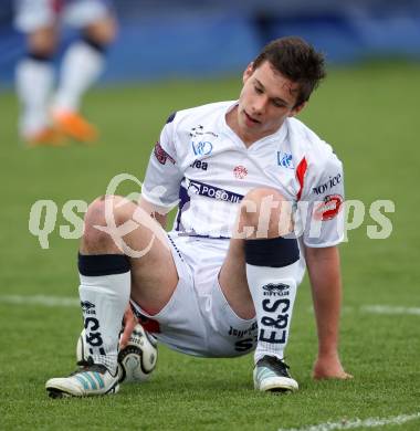 Fussball Regionalliga. SAK gegen SK Austria Klagenfurt. Patrick Lausegger (SAK).  Klagenfurt, 21.4.2012
Foto: Kuess

---
pressefotos, pressefotografie, kuess, qs, qspictures, sport, bild, bilder, bilddatenbank