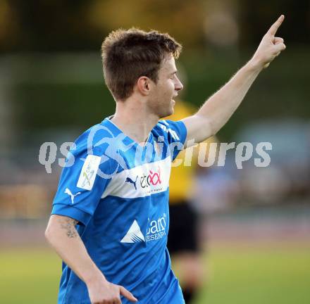 Fussball Regionalliga. VSV gegen Vorwaerts Steyr. Torjubel Daniel Pirker (VSV). Villach, 28.4.2012.
Foto: Kuess
---
pressefotos, pressefotografie, kuess, qs, qspictures, sport, bild, bilder, bilddatenbank