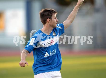 Fussball Regionalliga. VSV gegen Vorwaerts Steyr. Torjubel Daniel Pirker (VSV). Villach, 28.4.2012.
Foto: Kuess
---
pressefotos, pressefotografie, kuess, qs, qspictures, sport, bild, bilder, bilddatenbank