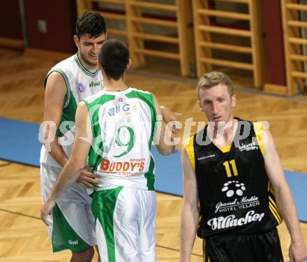 Basketball Kaerntner Liga. KOS Celovec gegen ABC Villach. Jubel (KOS). Klagenfurt, am 4.5.2012.
Foto: Kuess
---
pressefotos, pressefotografie, kuess, qs, qspictures, sport, bild, bilder, bilddatenbank